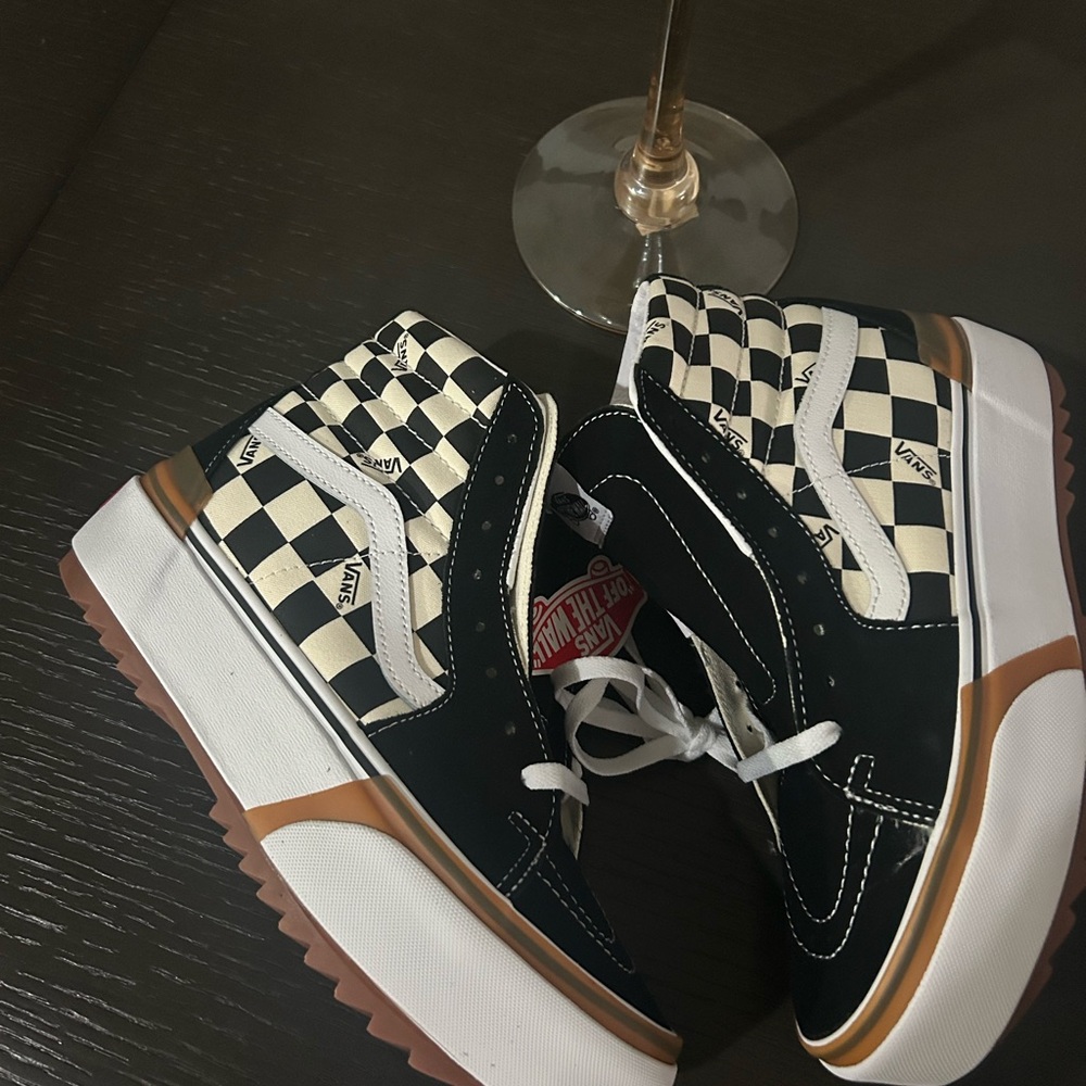 Vans sk8 hi stacked platform - Picture 4 of 12
